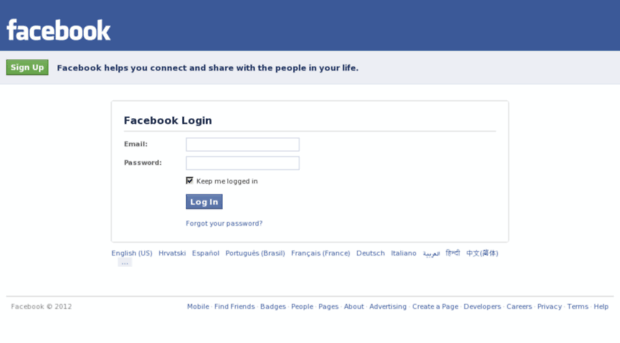 Deutschland facebook login Get Facebook