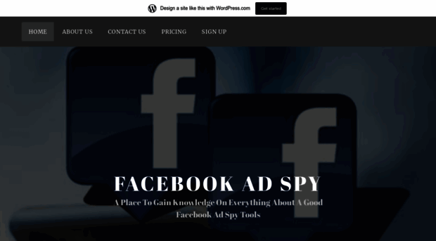 facebookadspy.wordpress.com