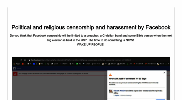 facebookcensorship.com