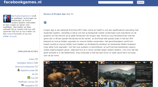 facebookgames.nl