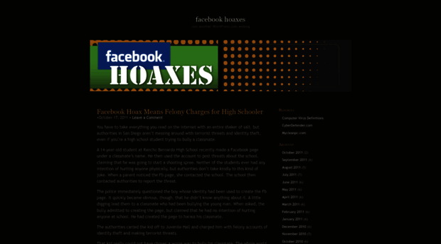 facebookhoaxes.wordpress.com