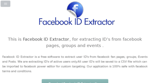 facebookidextractor.org