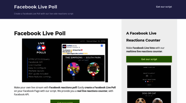 facebooklivepoll.wordpress.com