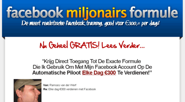 facebookmiljonairsformule.nl