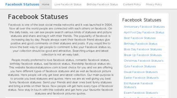 facebookstatusnow.com