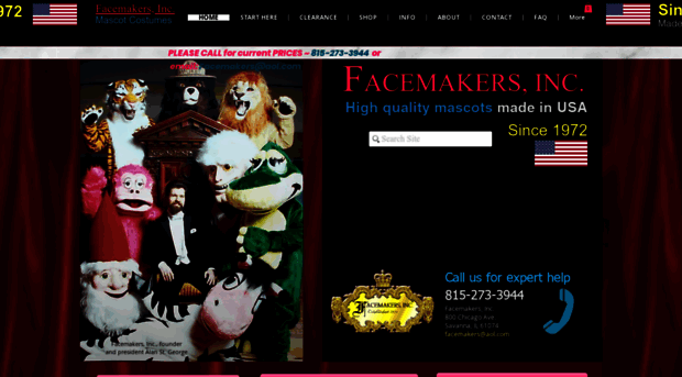facemakersincorporated.com