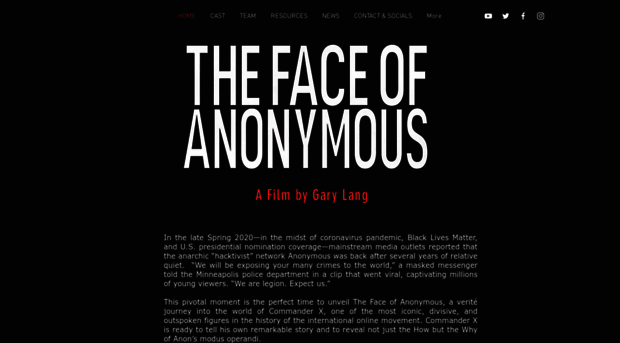 faceofanonymous.com