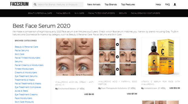 faceserum.net