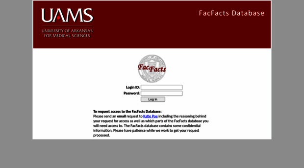 facfacts.uams.edu