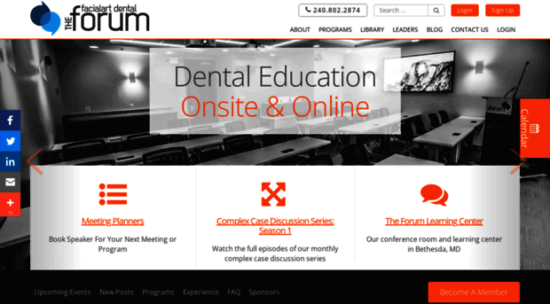 facialartdentalforum.com