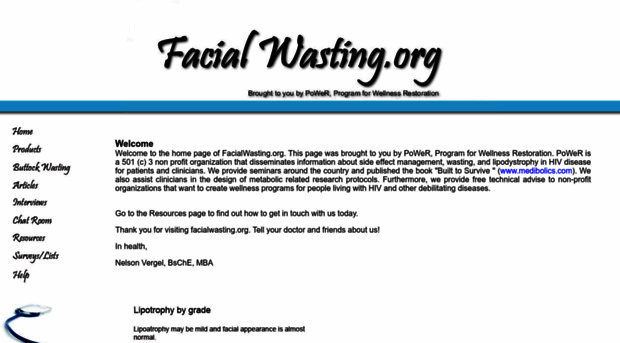 facialwasting.org