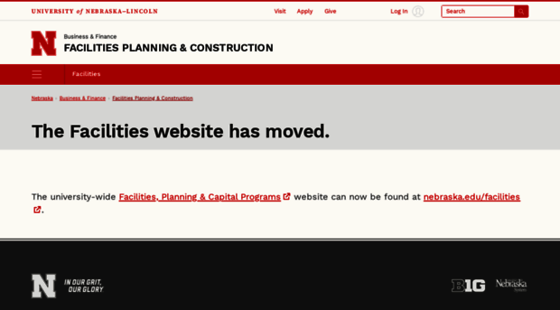 facilities.unl.edu