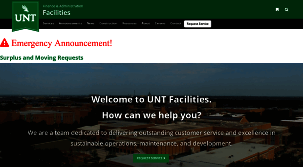 facilities.unt.edu