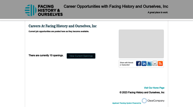 facinghistory.hrmdirect.com