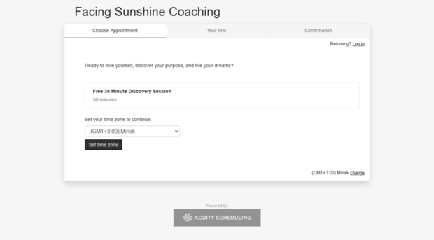 facingsunshinecoaching.acuityscheduling.com