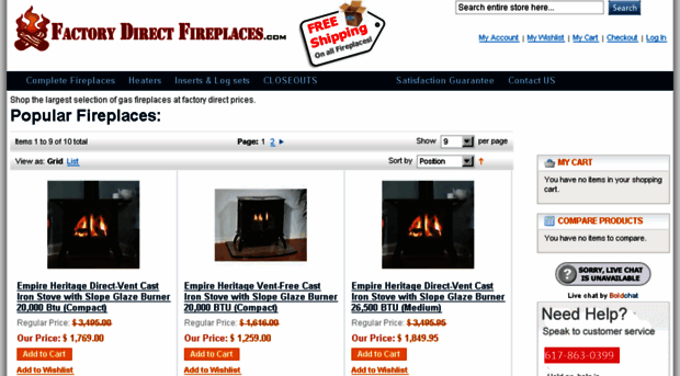 factorydirectfireplaces.com