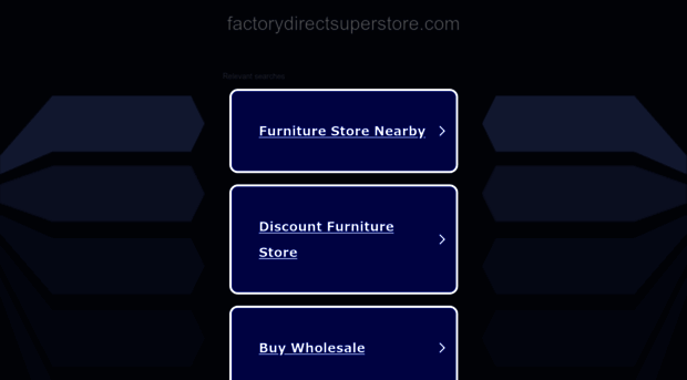 factorydirectsuperstore.com