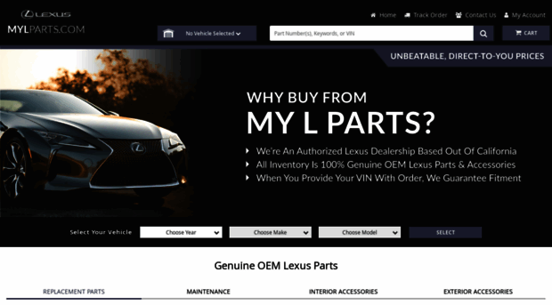 factorylexusparts.com