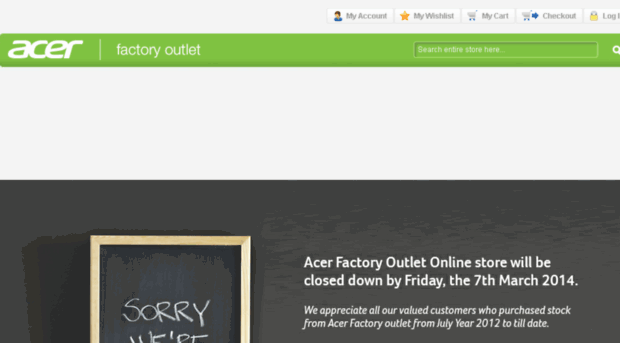 factoryoutlet.acer.com.au