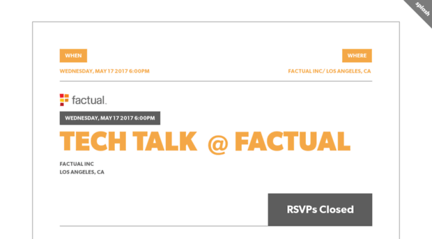 factualtechtalk.splashthat.com