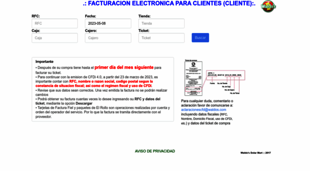 facturacion.waldos.com