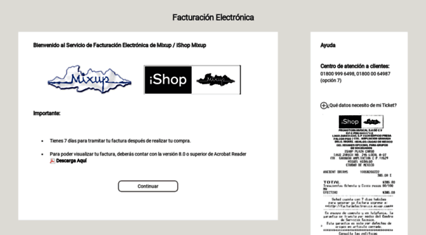 facturaelectronica.mixup.com