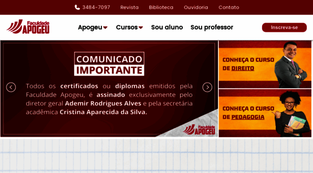 faculdadeapogeu.com.br