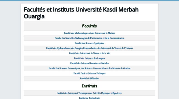 facultes.univ-ouargla.dz