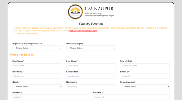 faculty-positions.iimnagpur.ac.in