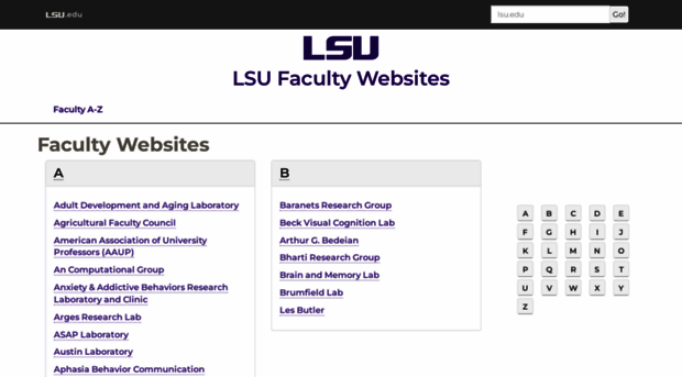 faculty.lsu.edu