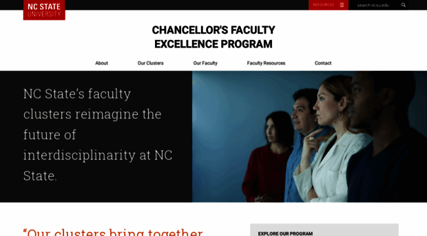 facultyclusters.ncsu.edu