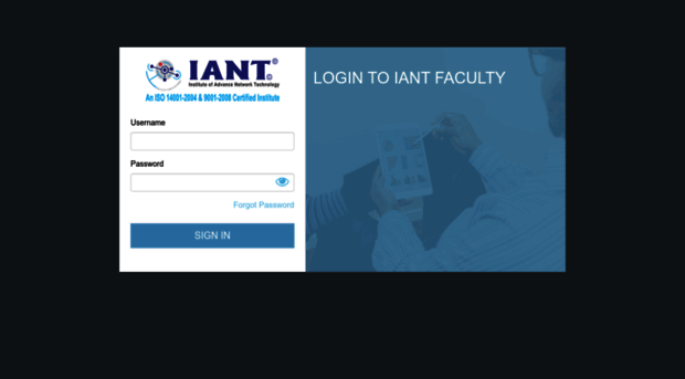 facultyerp.iant.in