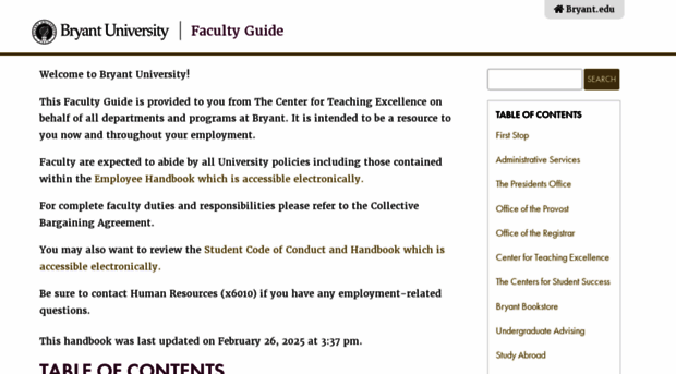 facultyguide.bryant.edu