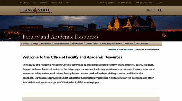 facultyresources.provost.txst.edu