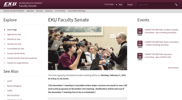 facultysenate.eku.edu