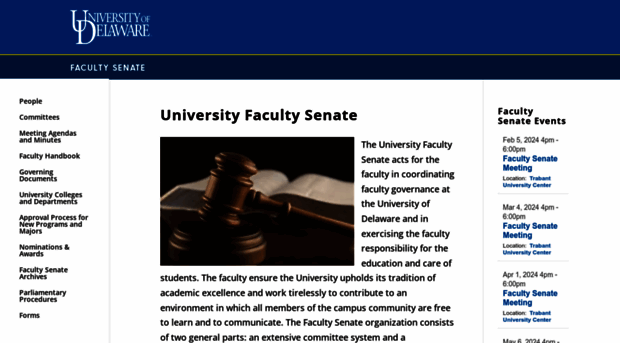 facultysenate.udel.edu