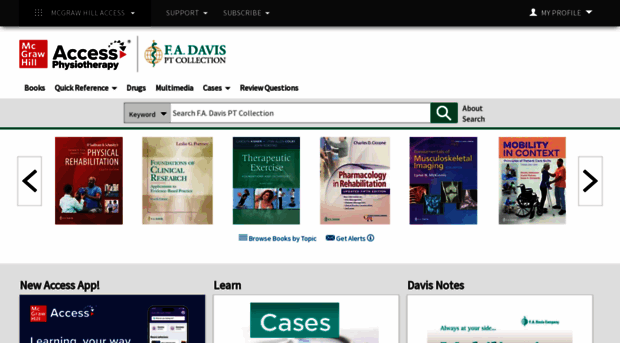 fadavispt.mhmedical.com