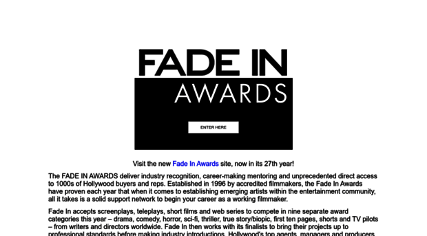 fadeinawards.com