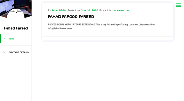 fahadfareed.com