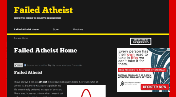 failedatheist.com