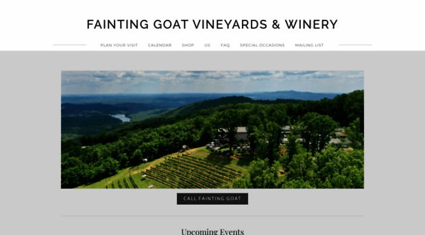 faintinggoatvineyardsandwinery.com