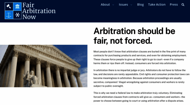 fairarbitrationnow.org