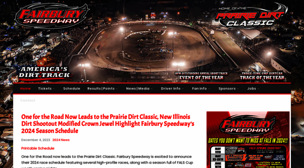 fairburyspeedway.com