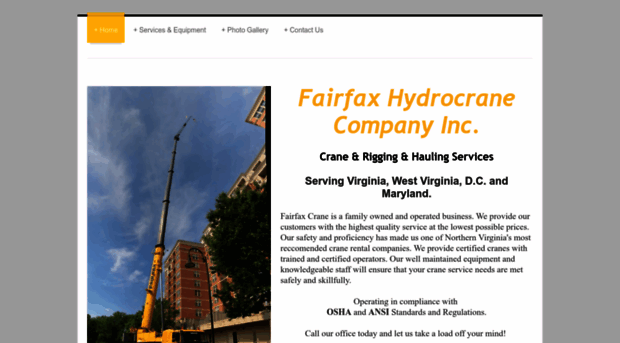 fairfaxcrane.com