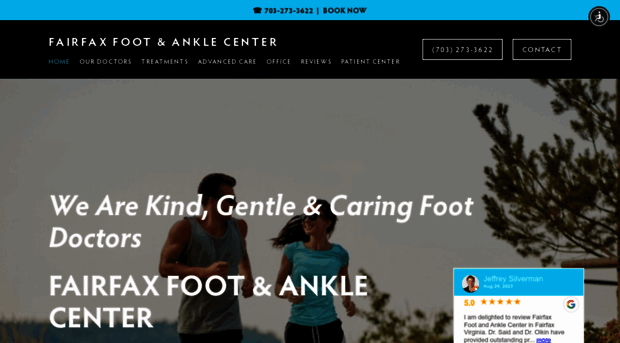 fairfaxfootandanklecenter.com