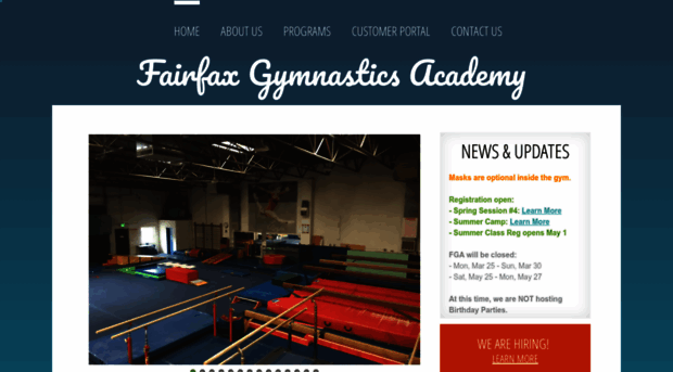 fairfaxgymnastics.net