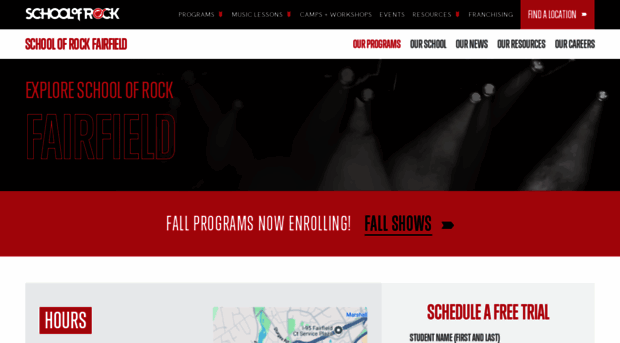 fairfield.schoolofrock.com