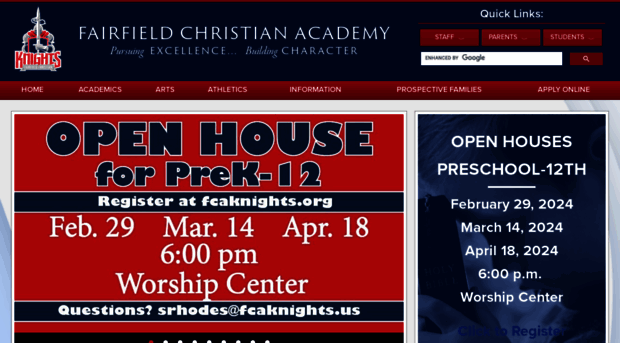 fairfieldchristianacademy.com