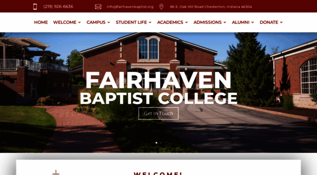 fairhavenbaptistcollege.org