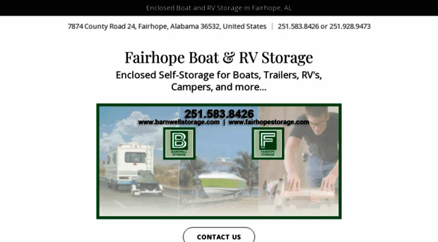 fairhopeboatandrvstorage.com